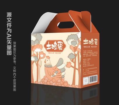 土雞蛋包裝