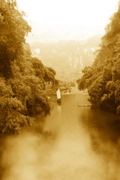 水墨山水