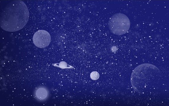 藍(lán)色星空