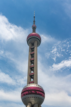 上海陆家嘴建筑风光东方明珠塔