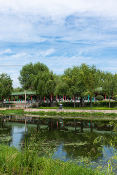 邹城唐王湖公园邹城博物馆