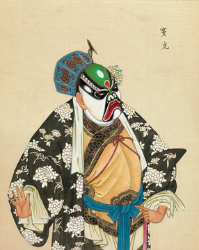 郎世寧竇虎臉譜