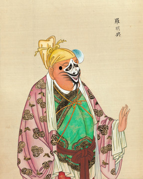 郎世寧羅明興臉譜