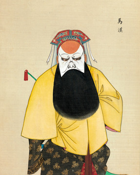郎世寧馬漢臉譜