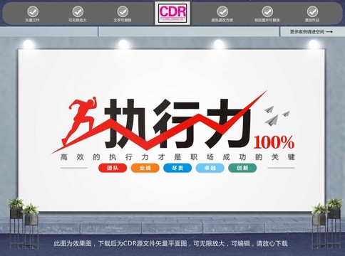 執(zhí)行力文化墻
