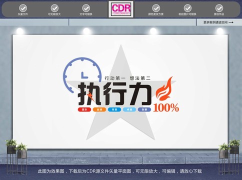 執(zhí)行力文化墻
