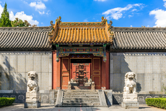 中岳庙中式门楼