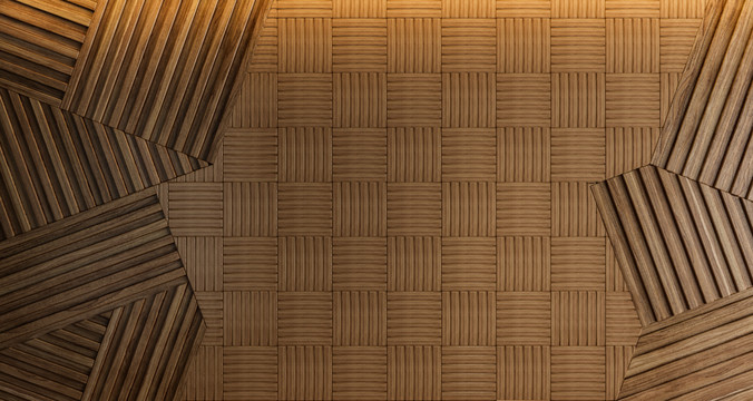 现代北欧客厅沙发3D墙纸背景墙