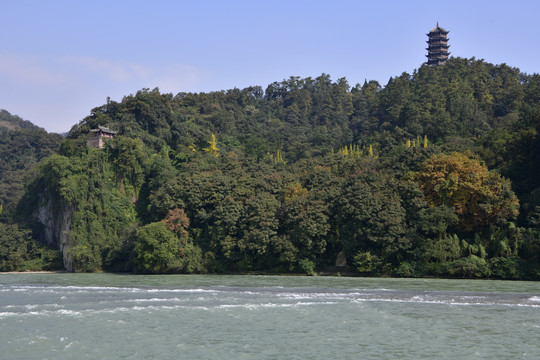 都江堰玉垒山