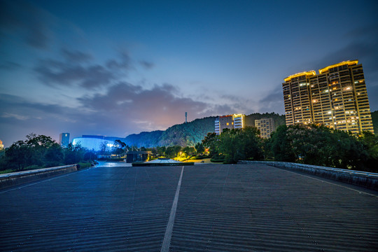 千岛湖青溪新城夜景