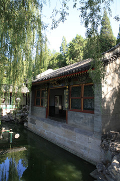 北京皇家园林颐和园谐趣园
