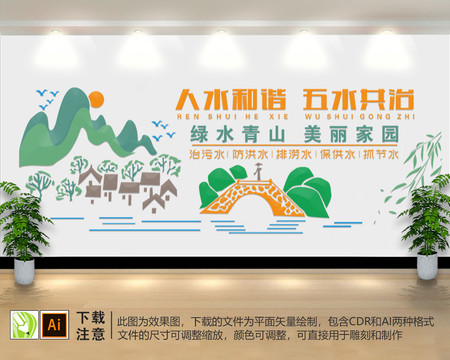 五水共治文化墻
