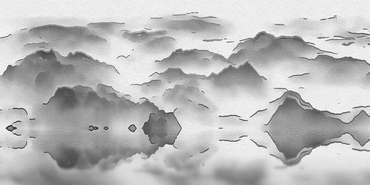 新中式山水畫