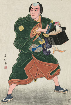 名取春仙和服日本人物畫(huà)