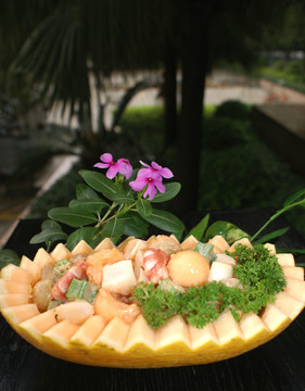 日式蔬菜沙拉拼盘
