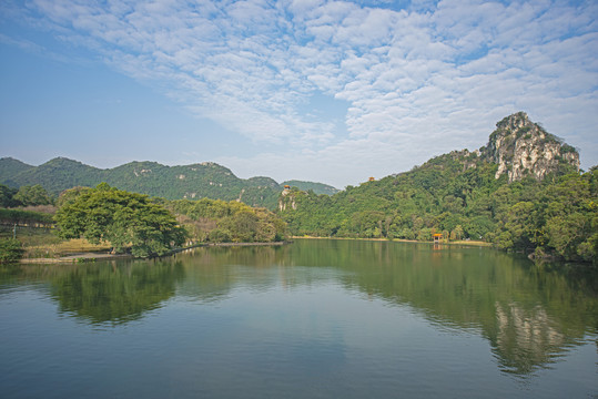 山水景