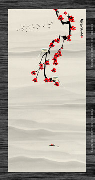 玄關(guān)梅花