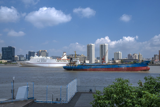 上海黄浦江江景