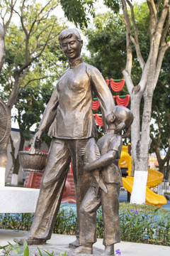 渔村雕塑