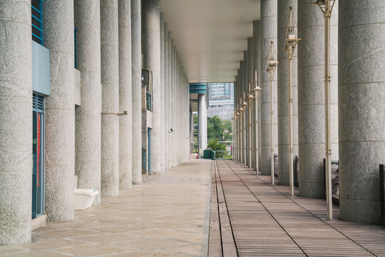 澳门现代城市建筑和街景