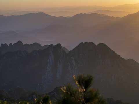 安徽黄山风景区