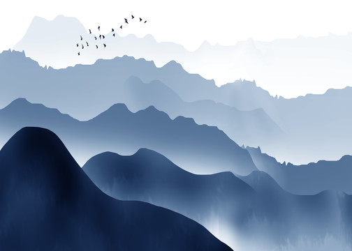 水墨山水