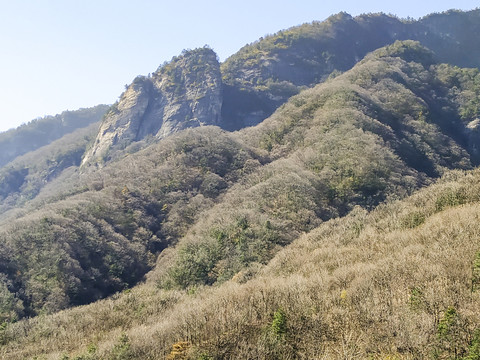 秦岭秋景