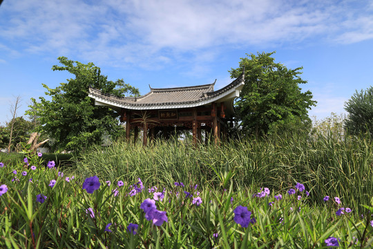 福州五虎山附近风光