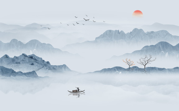 意境山水畫(huà)