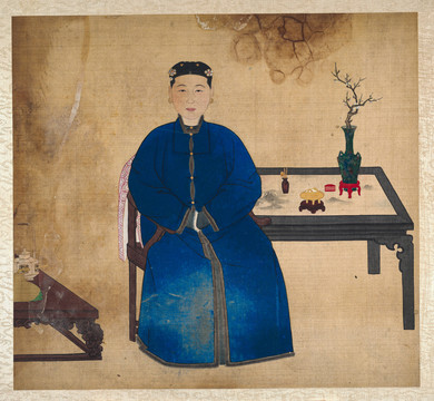 郎世寧古代貴婦人像