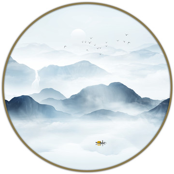 山水圖