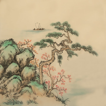 復(fù)古裝飾畫
