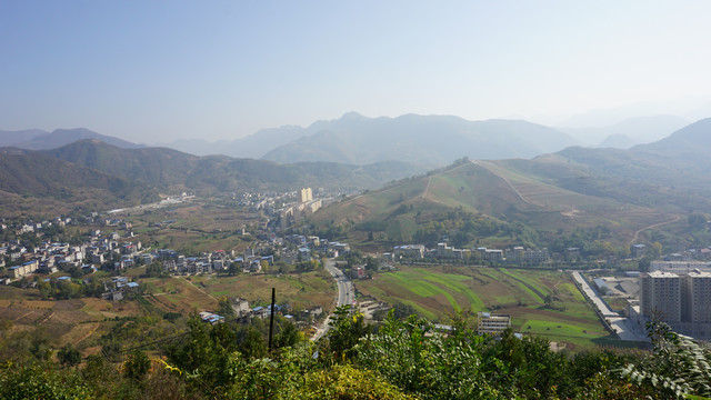 旬阳太极湖乡村