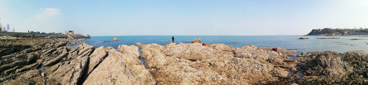 烟台海滨全景图