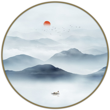 新中式山水