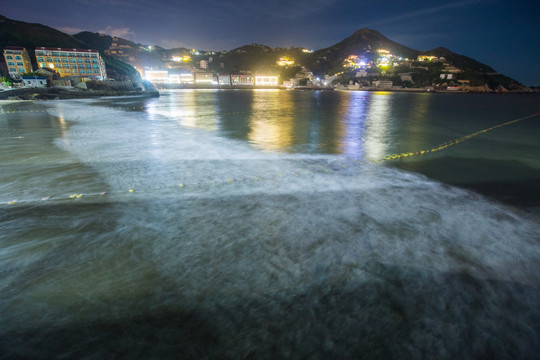 沙滩海浪