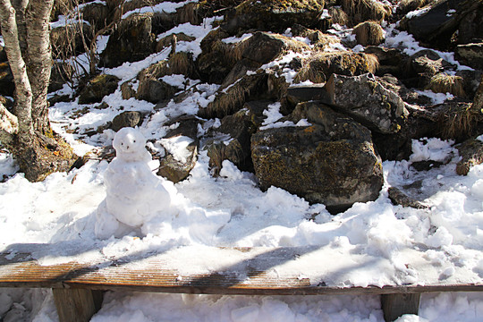 黄龙雪山