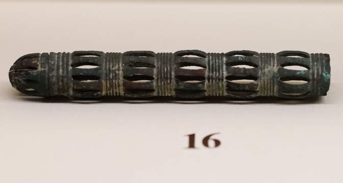 竹节状铜针筒