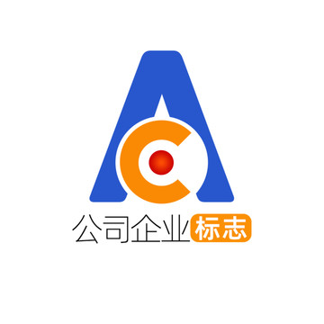 创意字母AC企业标志logo