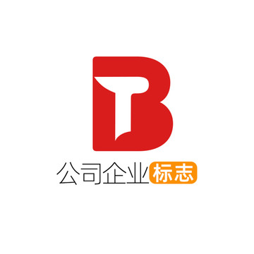 创意字母BT企业标志logo