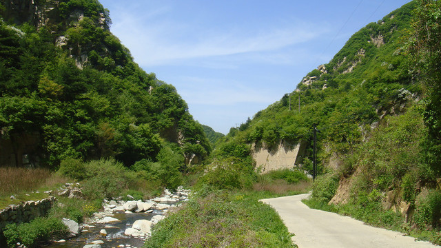 陕西蓝田秦岭岱峪