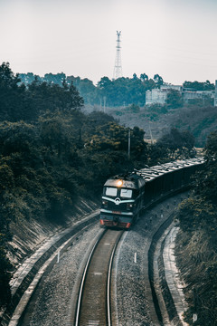 交通运输火车