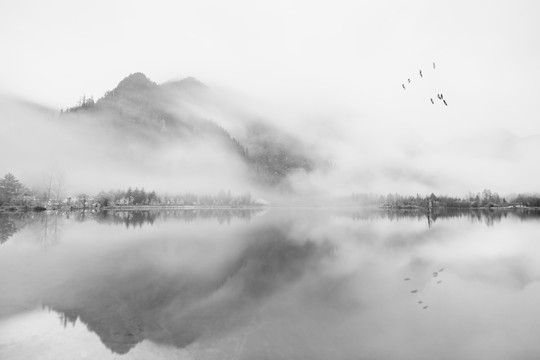 水墨山水