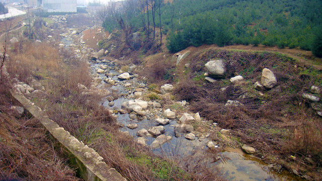 蓝田岱峪河