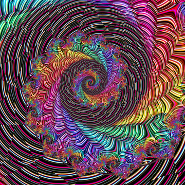 酷炫螺旋裝飾圖案