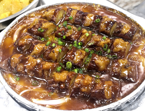 鐵板茄子