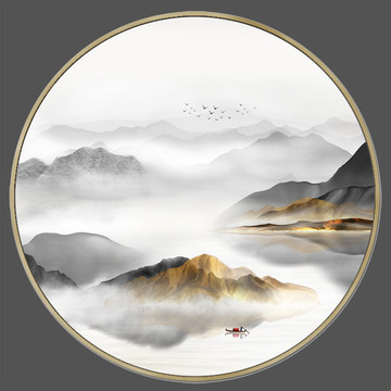 新中式水墨畫