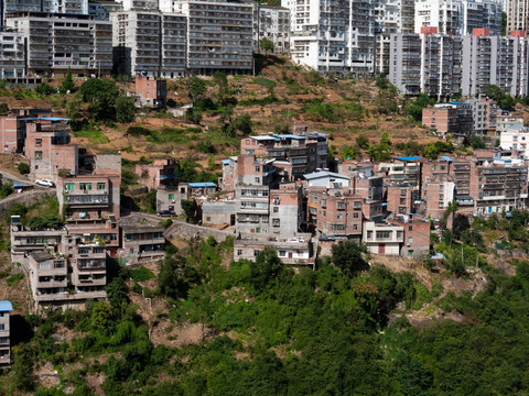 中国西南地区重庆巫山城市建设