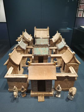 古代房子模型