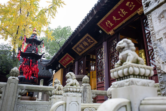 苏州寒山寺大雄宝殿